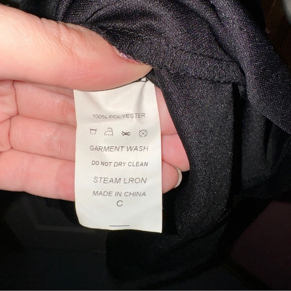 SHEIN LOVE&LEMONADE Sequin Plunge Neck Crisscross Backless Mesh Cami Dress - Picture 10 of 10